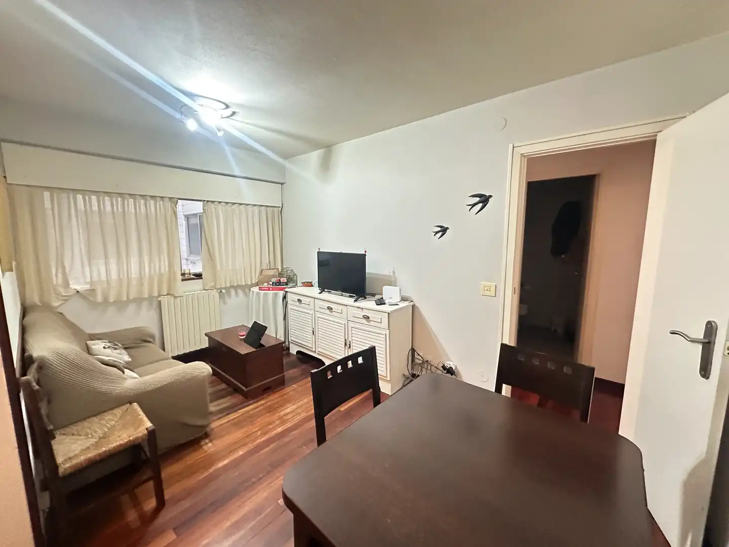 Wohnzimmer von Wohnung zum Verkauf in Santiago de Compostela  mit Heizung und Möbliert