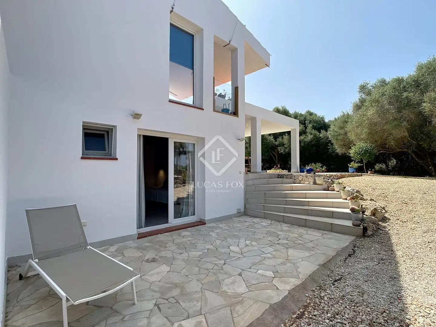 Vista exterior de Finca rústica en venda en Maó - Mahón amb Calefacció, Jardí privat i Terrassa