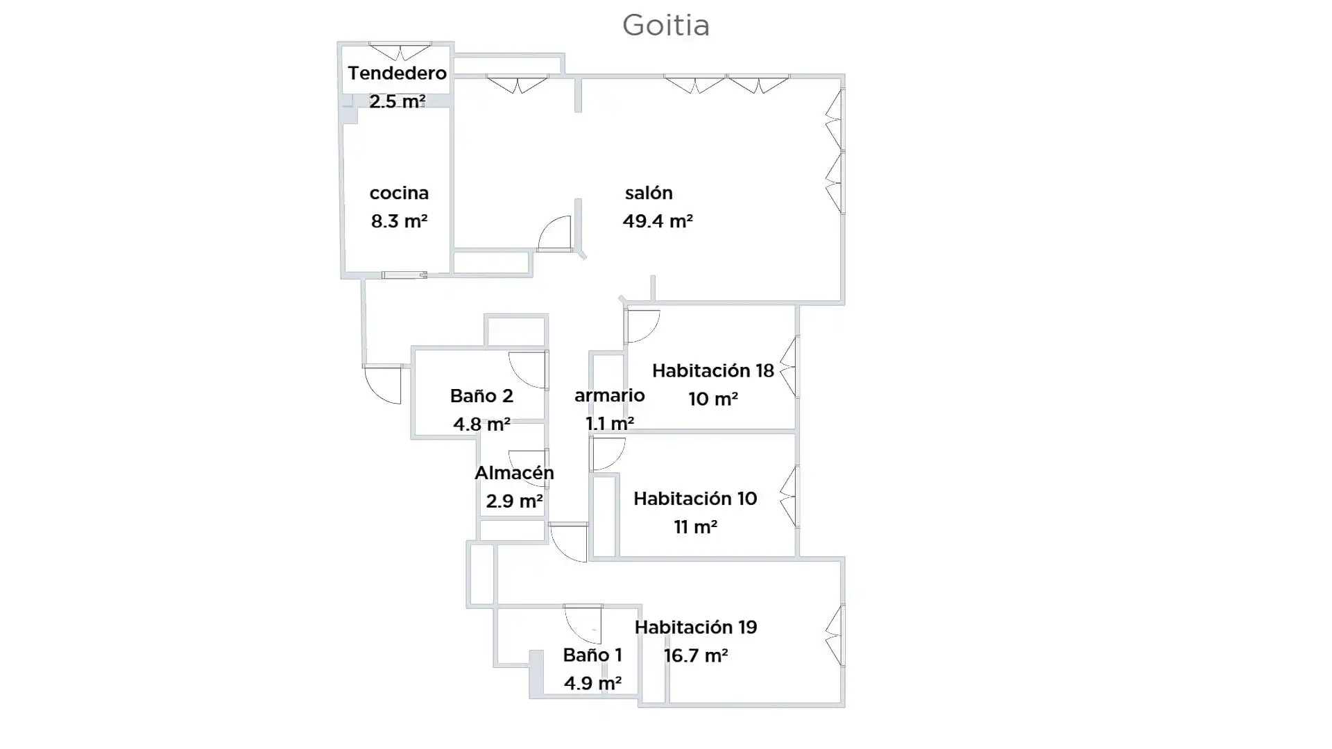 Appartamento con piscina in vendita a Calle GOITIA, imagen 50