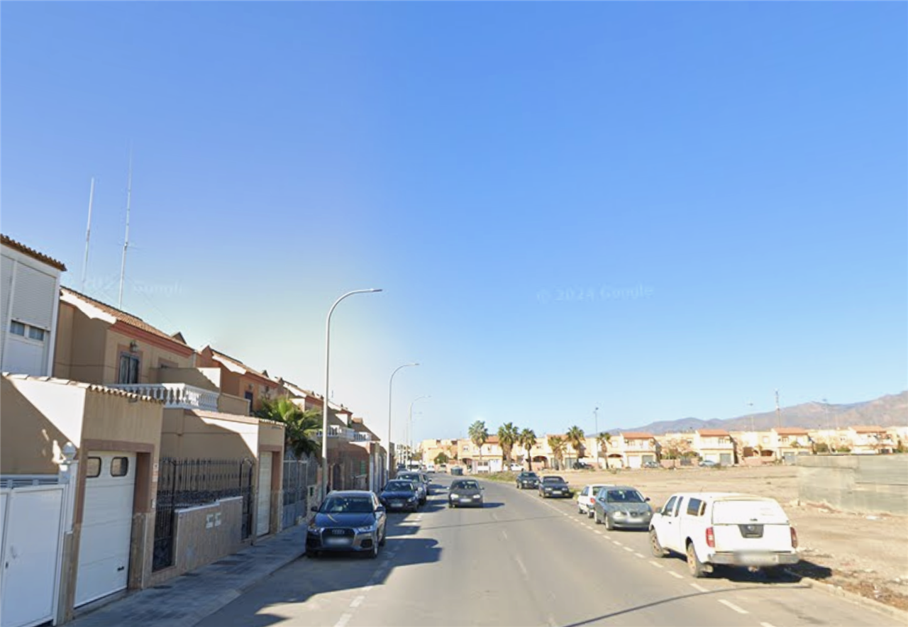 Vista exterior de Dúplex en venta en Níjar con Terraza
