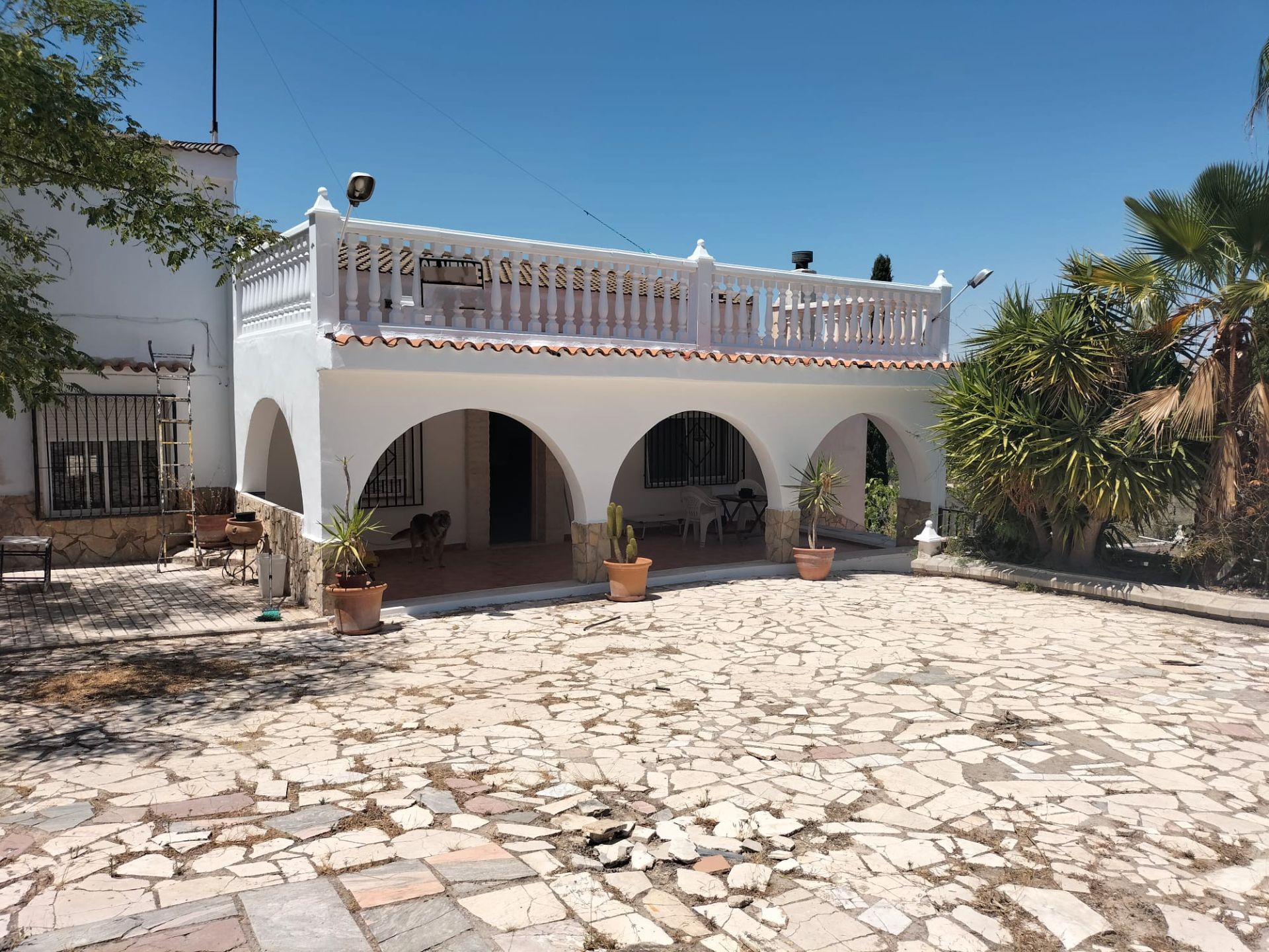 Exterior view of House or chalet for sale in Sax  with Private garden, Terrace and Storage room