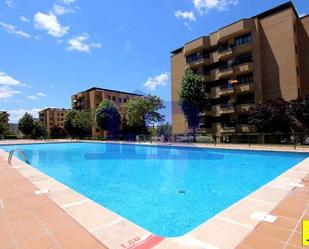 Swimming pool of Flat for sale in Cuenca Capital  with Heating, Terrace and Storage room