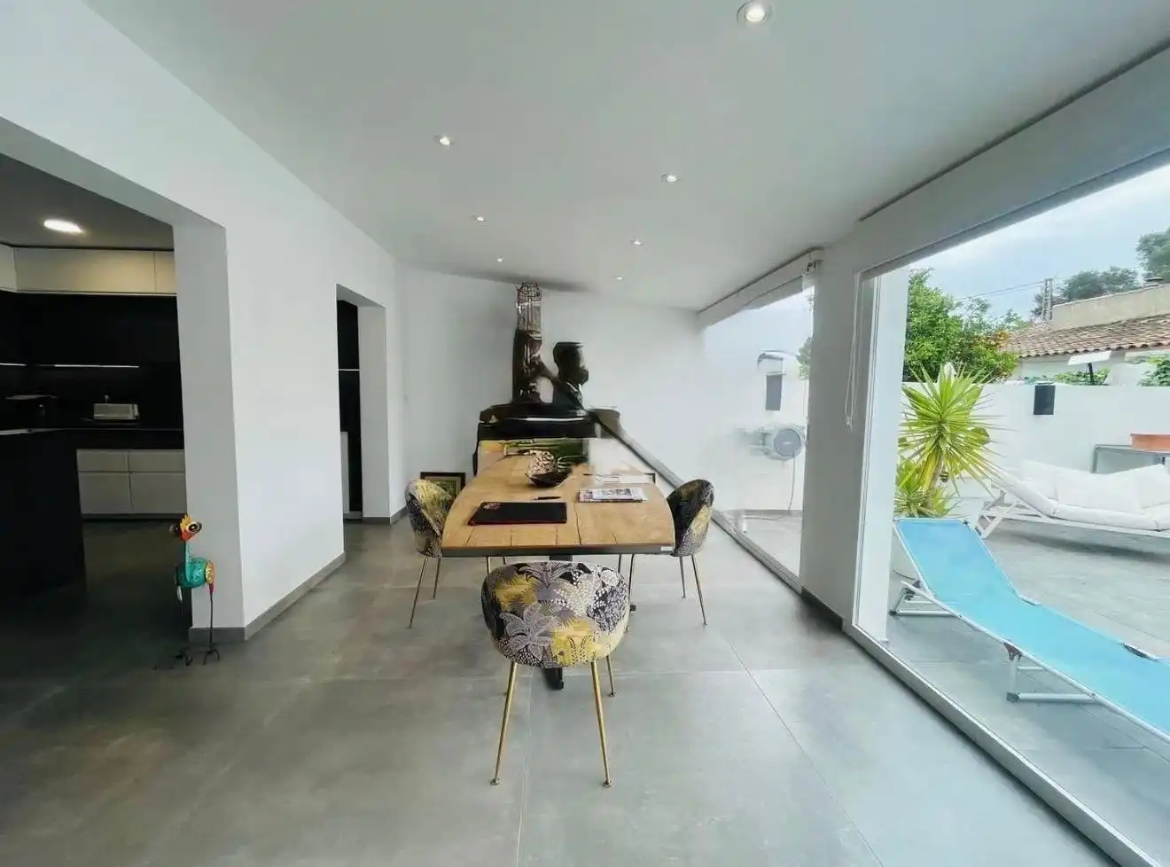 Comedor de Casa adosada en venta en La Nucia con Aire acondicionado, Terraza y Amueblado