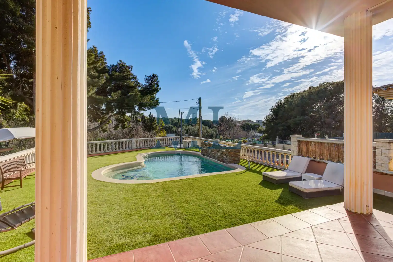 Jardín de Casa o chalet en venta en Sant Pere de Ribes con Calefacción, Jardín privado y Piscina