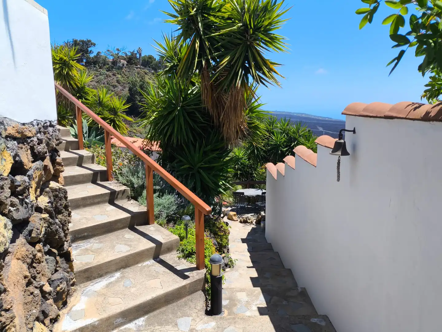 Terrassa de Casa o xalet en venda en El Paso amb Aire condicionat, Calefacció i Jardí privat