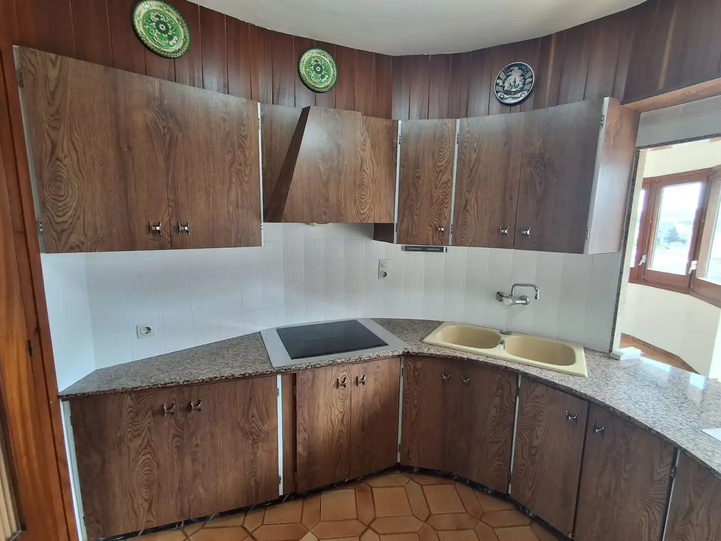 Cuina de Casa adosada en venda en Tortosa amb Aire condicionat i Calefacció