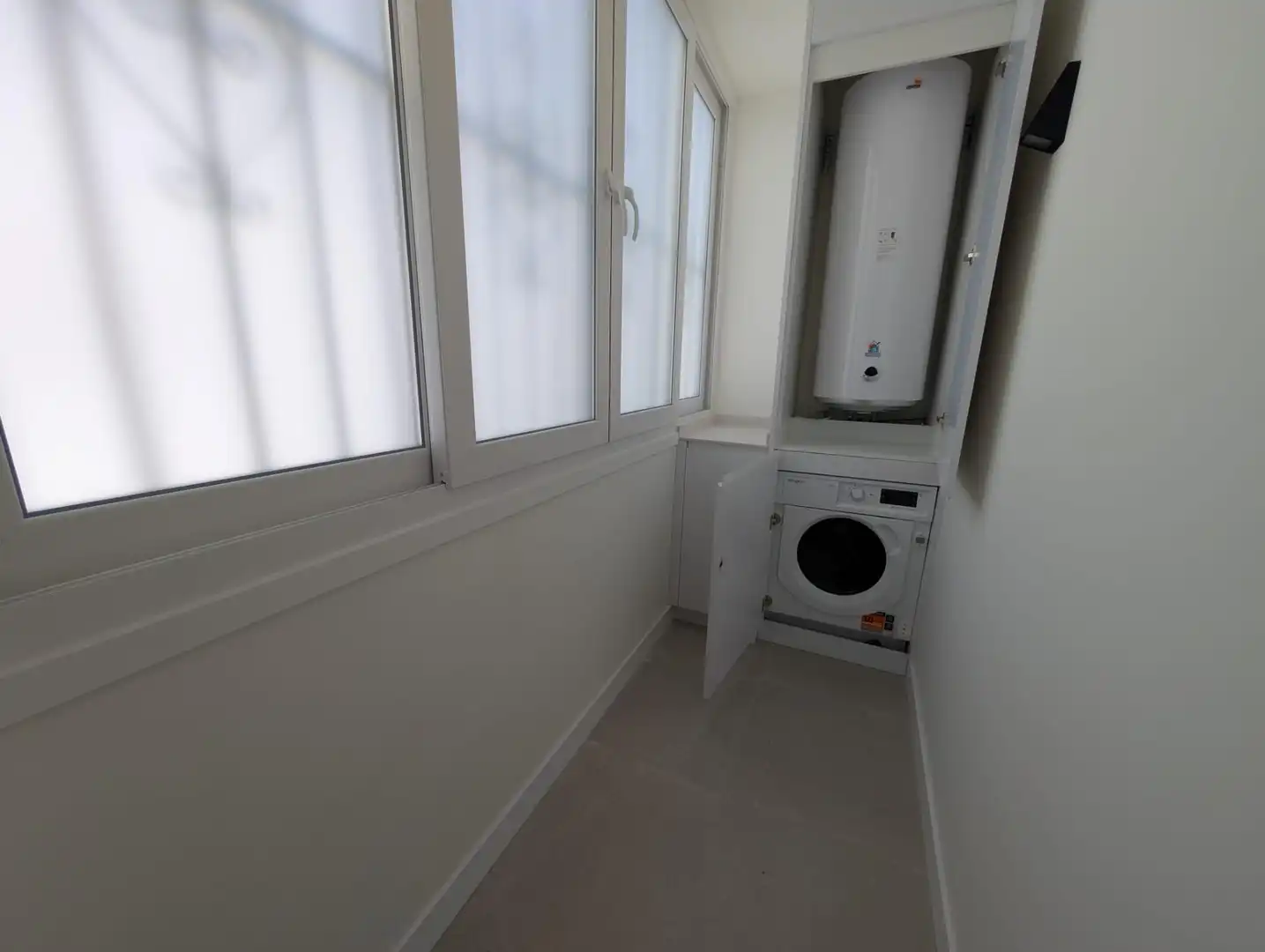Balcony of Flat for rent in Sevilla  with Air Conditioner, Heating and Balcony