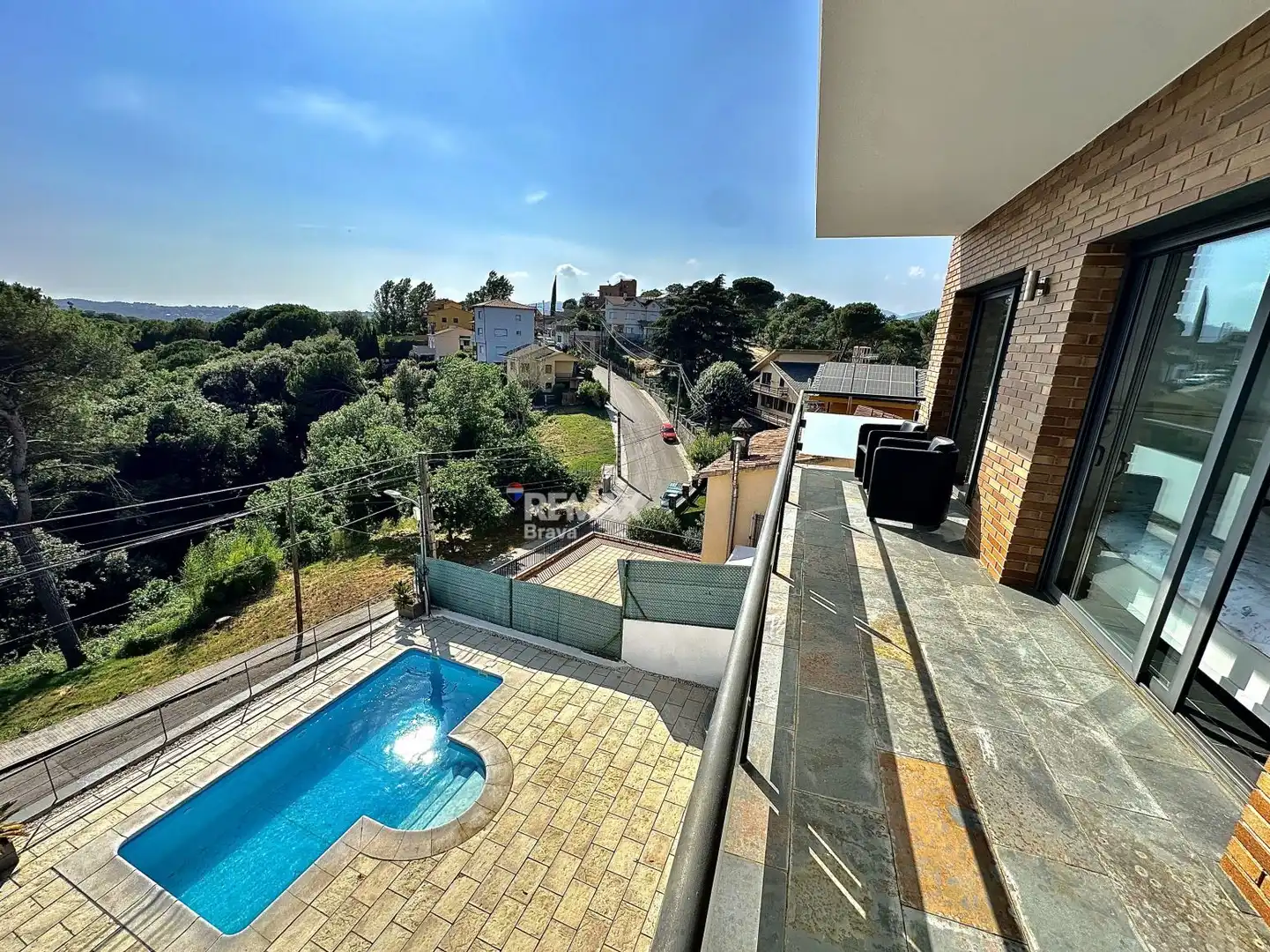 Piscina de Casa o chalet en venta en Santa Maria de Palautordera con Aire acondicionado, Calefacción y Terraza
