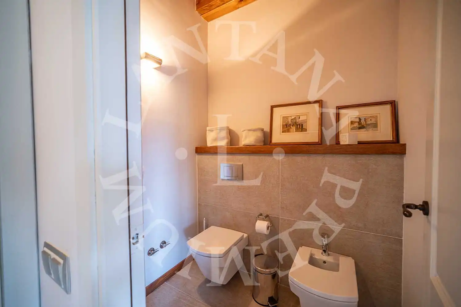 Baño de Casa adosada en venta en Naut Aran con Calefacción, Jardín privado y Parquet