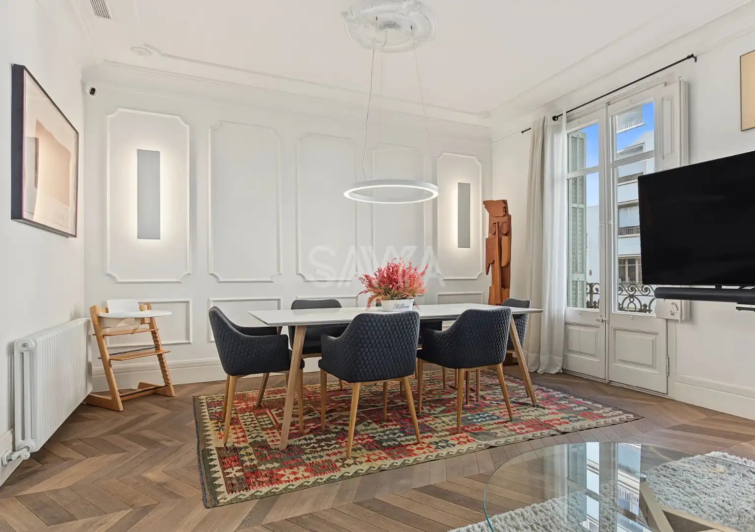 Comedor de Piso en venta en Barcelona con Aire acondicionado, Calefacción y Terraza