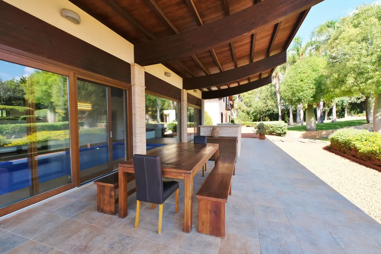 Terraza de Casa o chalet en venta en Puçol con Aire acondicionado, Calefacción y Jardín privado