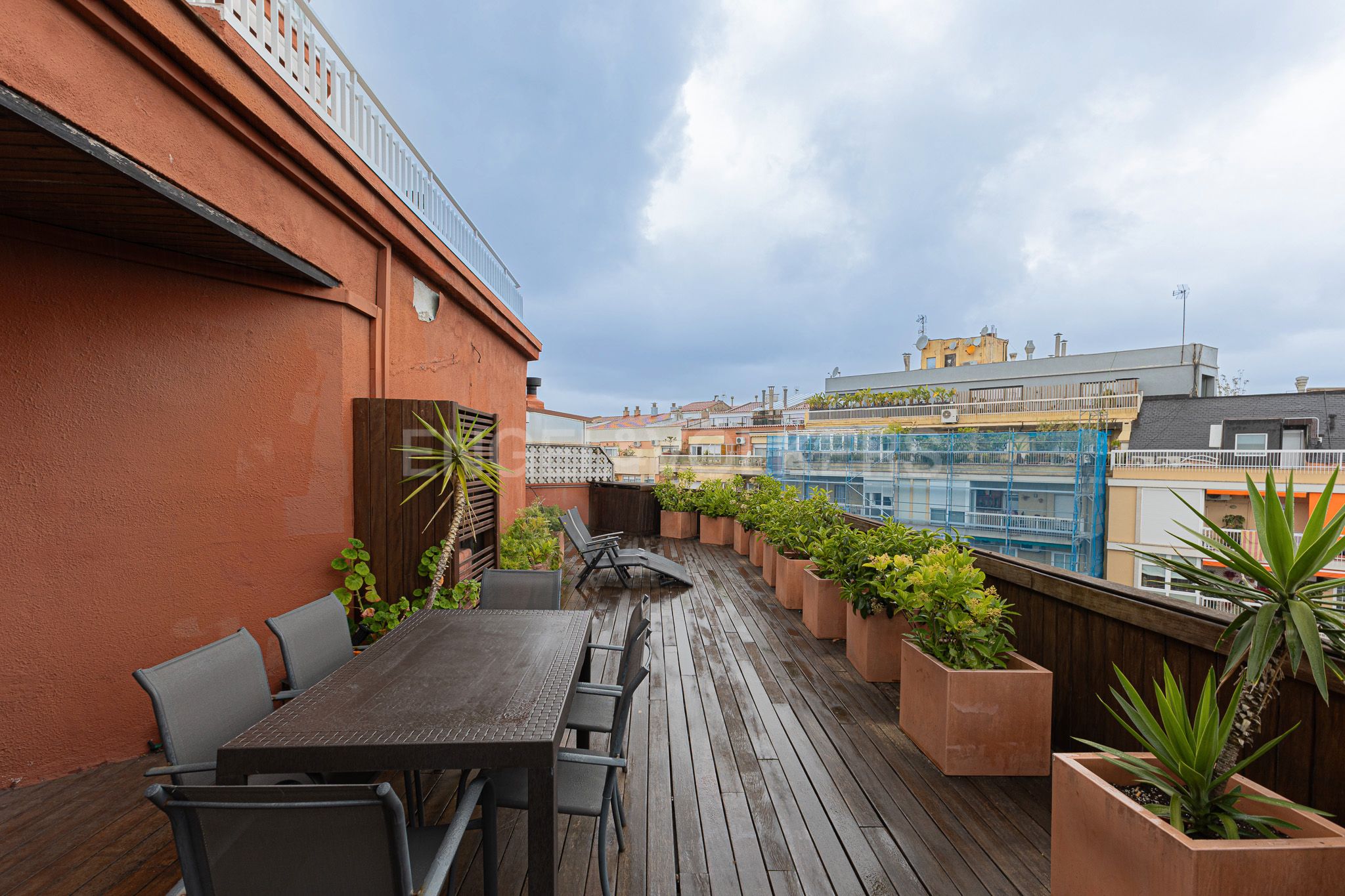 Terrassa de Àtic en venda en  Barcelona Capital amb Aire condicionat, Calefacció i Parquet