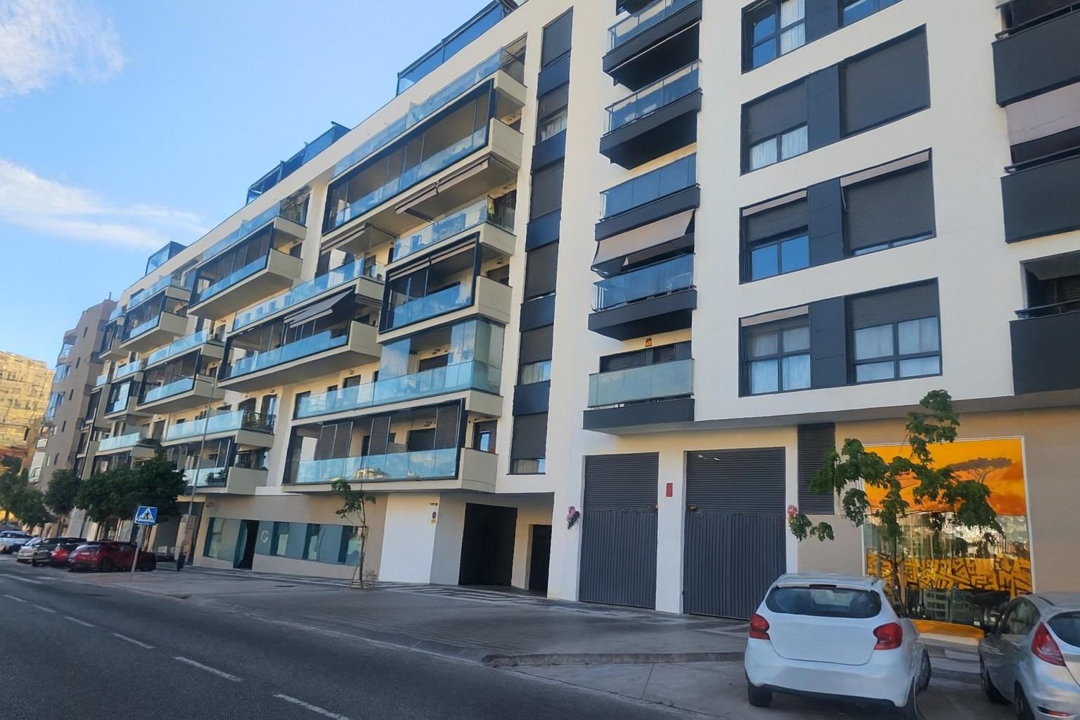 Vista exterior de Garatge en venda en Málaga Capital