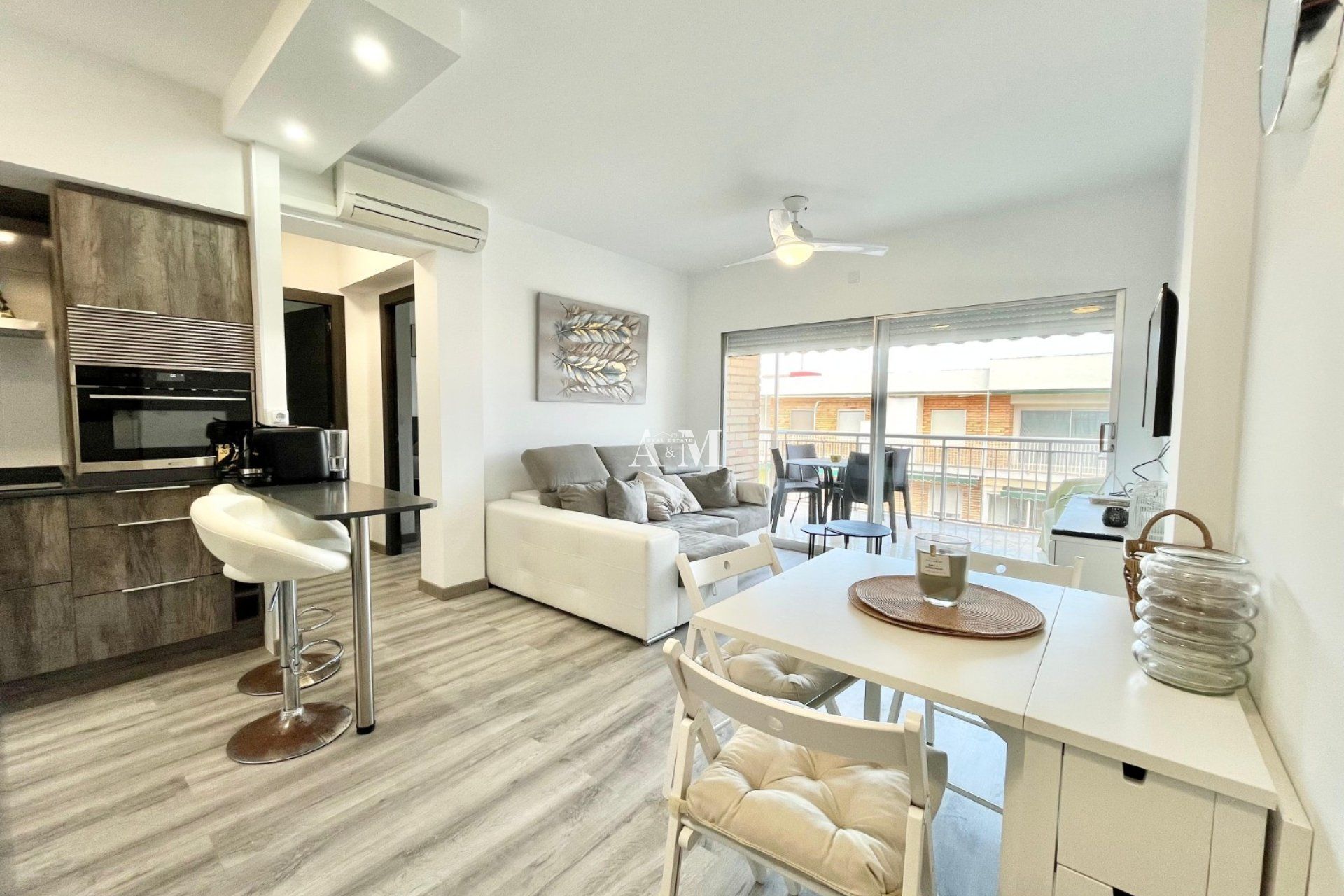 Living room of Flat to rent in Orihuela  with Air Conditioner, Heating and Terrace