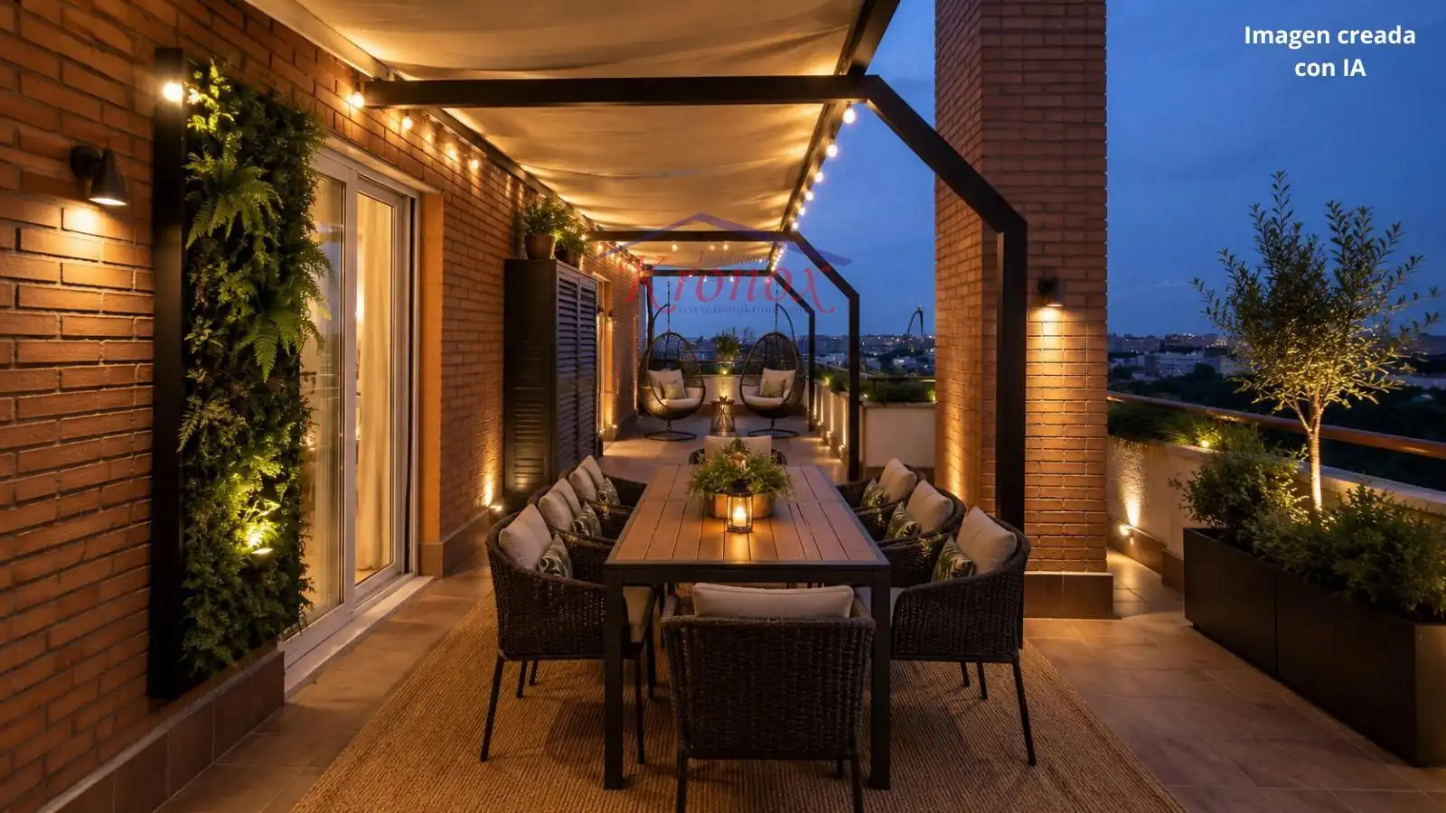 Terrasse von Dachboden zum Verkauf in Madrid mit Klimaanlage, Heizung und Terrasse