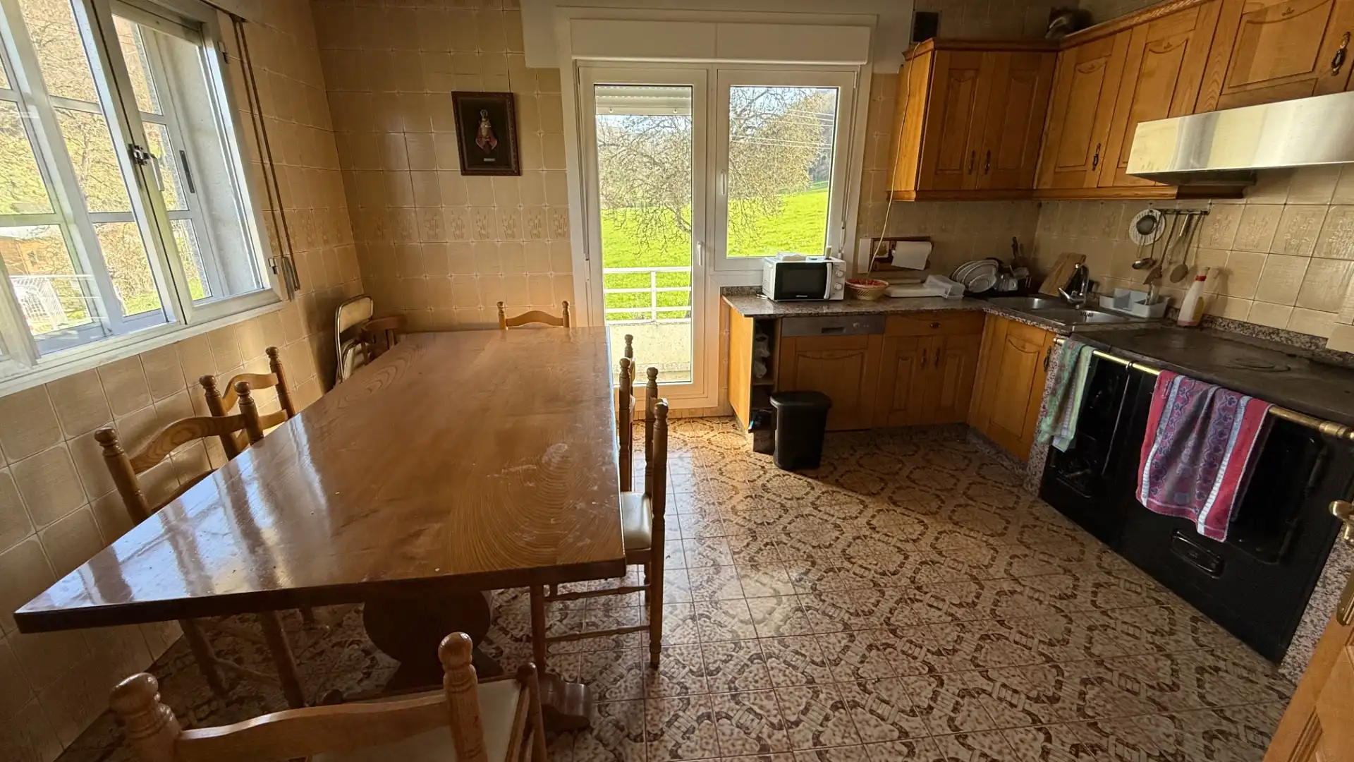Cocina de Casa o chalet en venta en Becerreá con Amueblado
