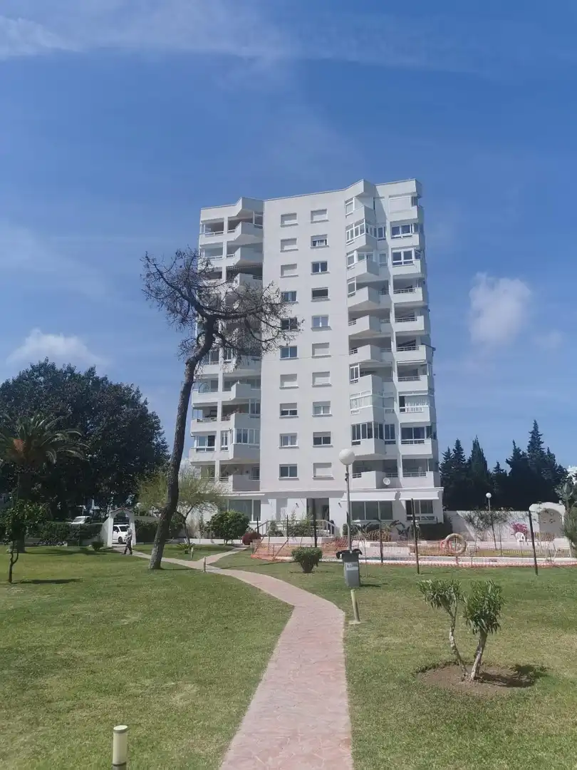 Vista exterior de Estudi en venda en Marbella amb Aire condicionat, Jardí privat i Moblat