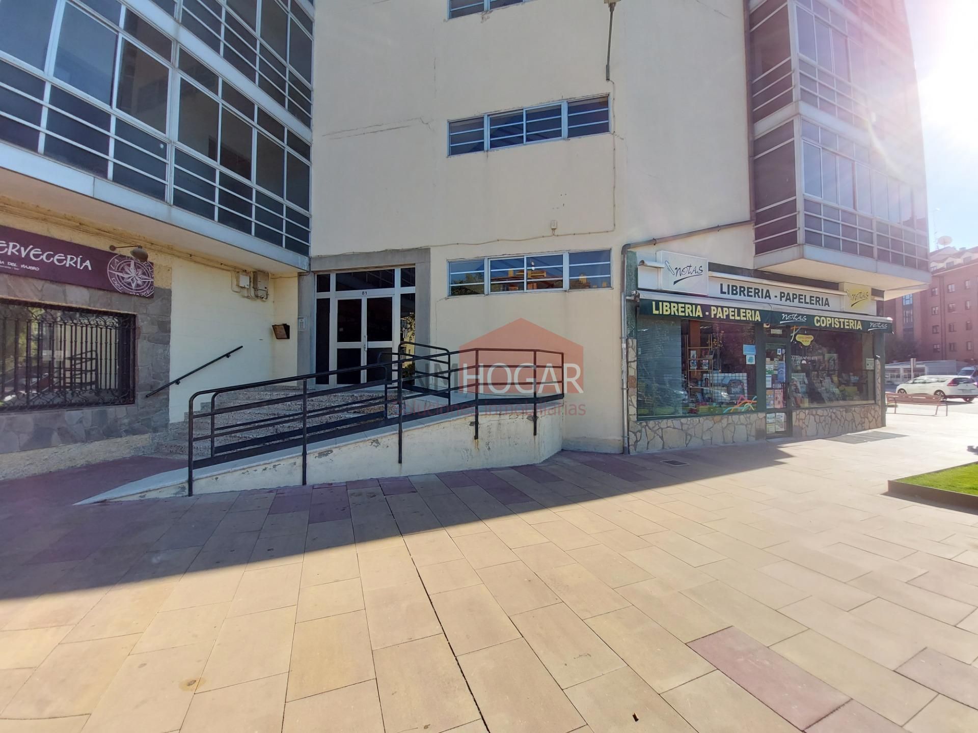Vista exterior de Pis en venda en Ávila Capital amb Calefacció, Terrassa i Balcó