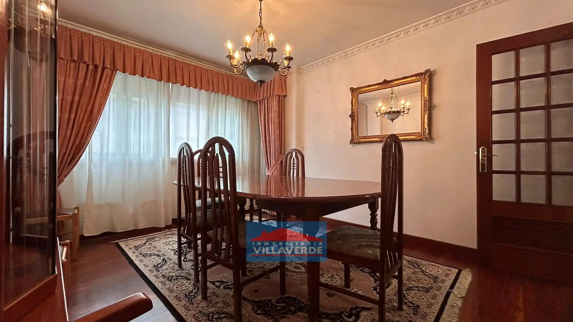 Dining room of Flat for sale in Cangas   with Heating, Parquet flooring and Storage room