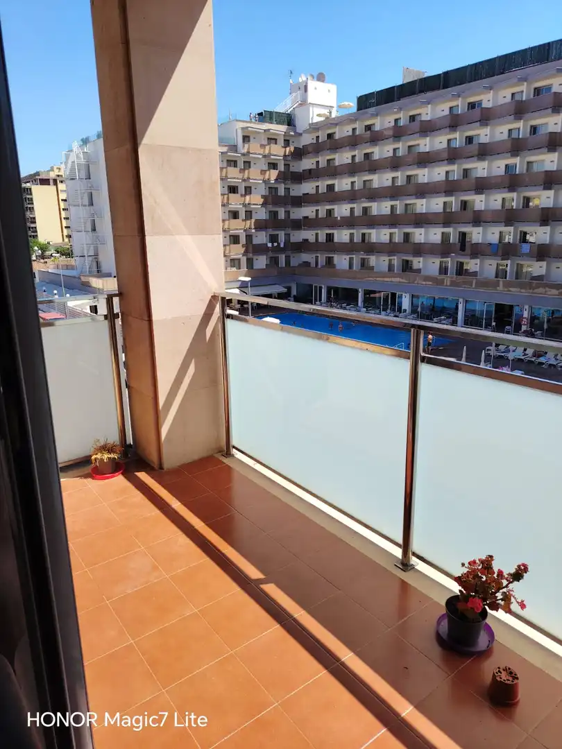 Balcony of Flat for sale in Lloret de Mar  with Heating and Swimming Pool