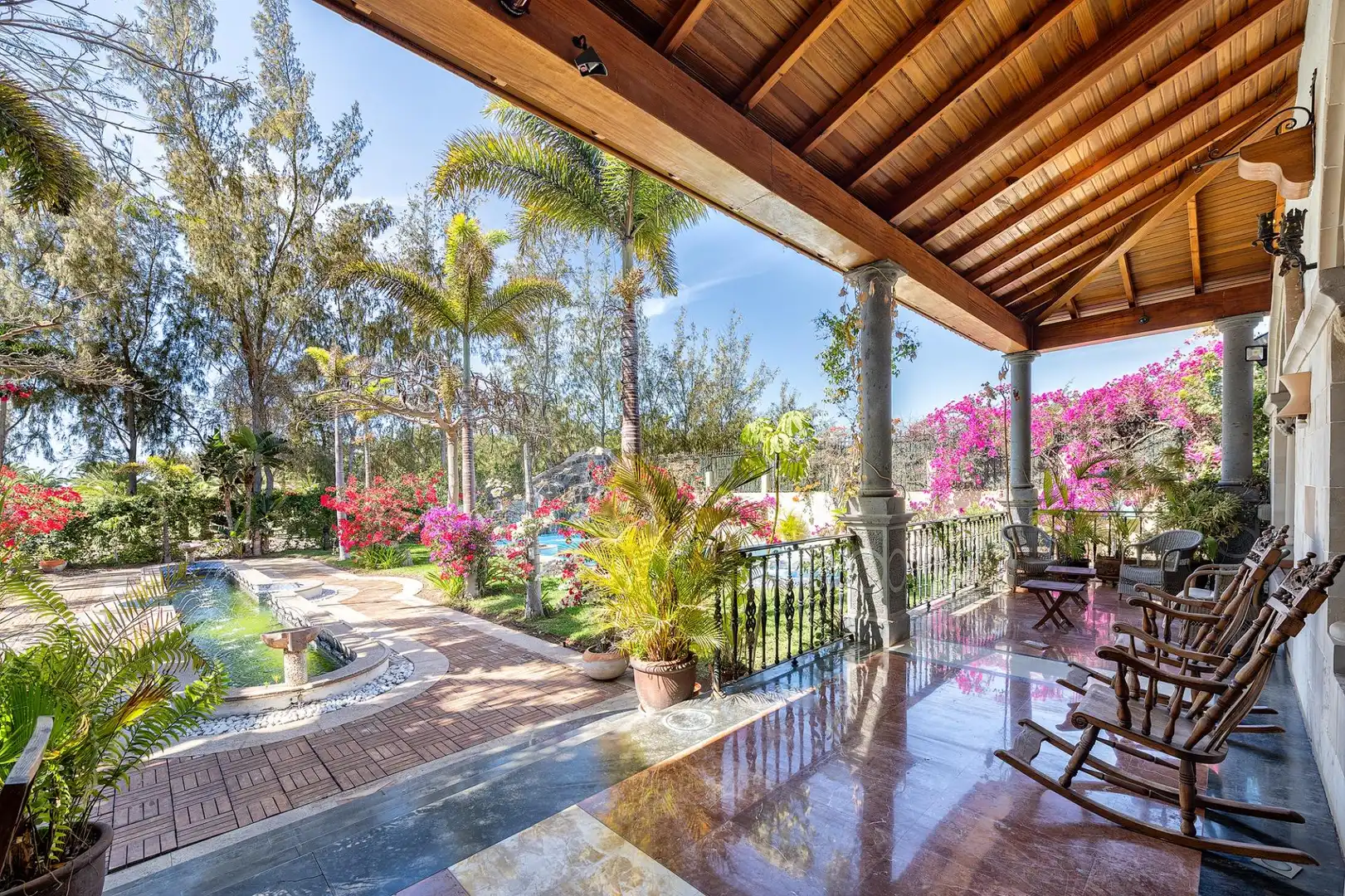 Terrassa de Casa o xalet en venda en San Bartolomé de Tirajana amb Jardí privat, Terrassa i Traster