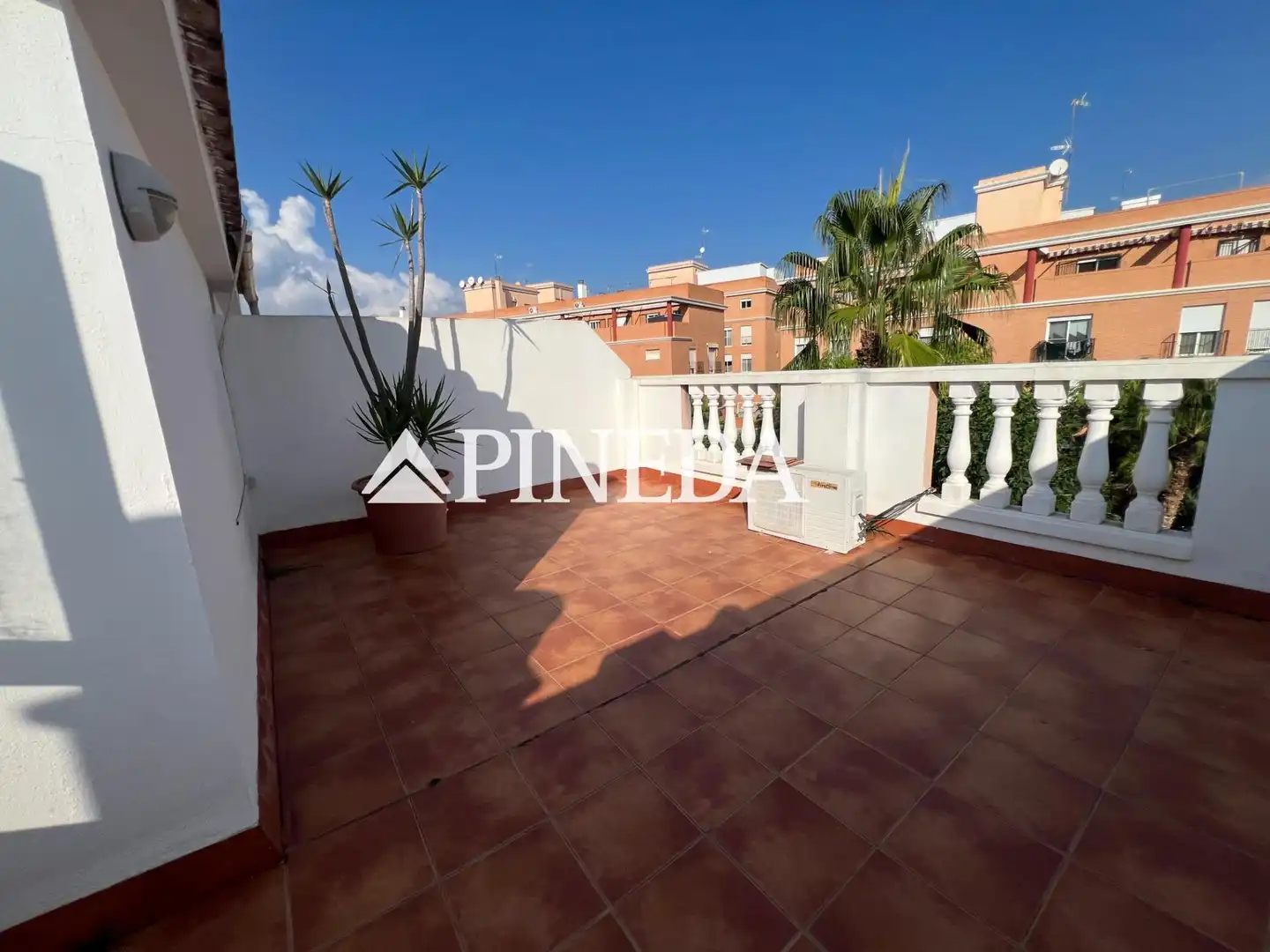 Terraza de Casa adosada en venta en Sagunto / Sagunt con Aire acondicionado, Calefacción y Terraza