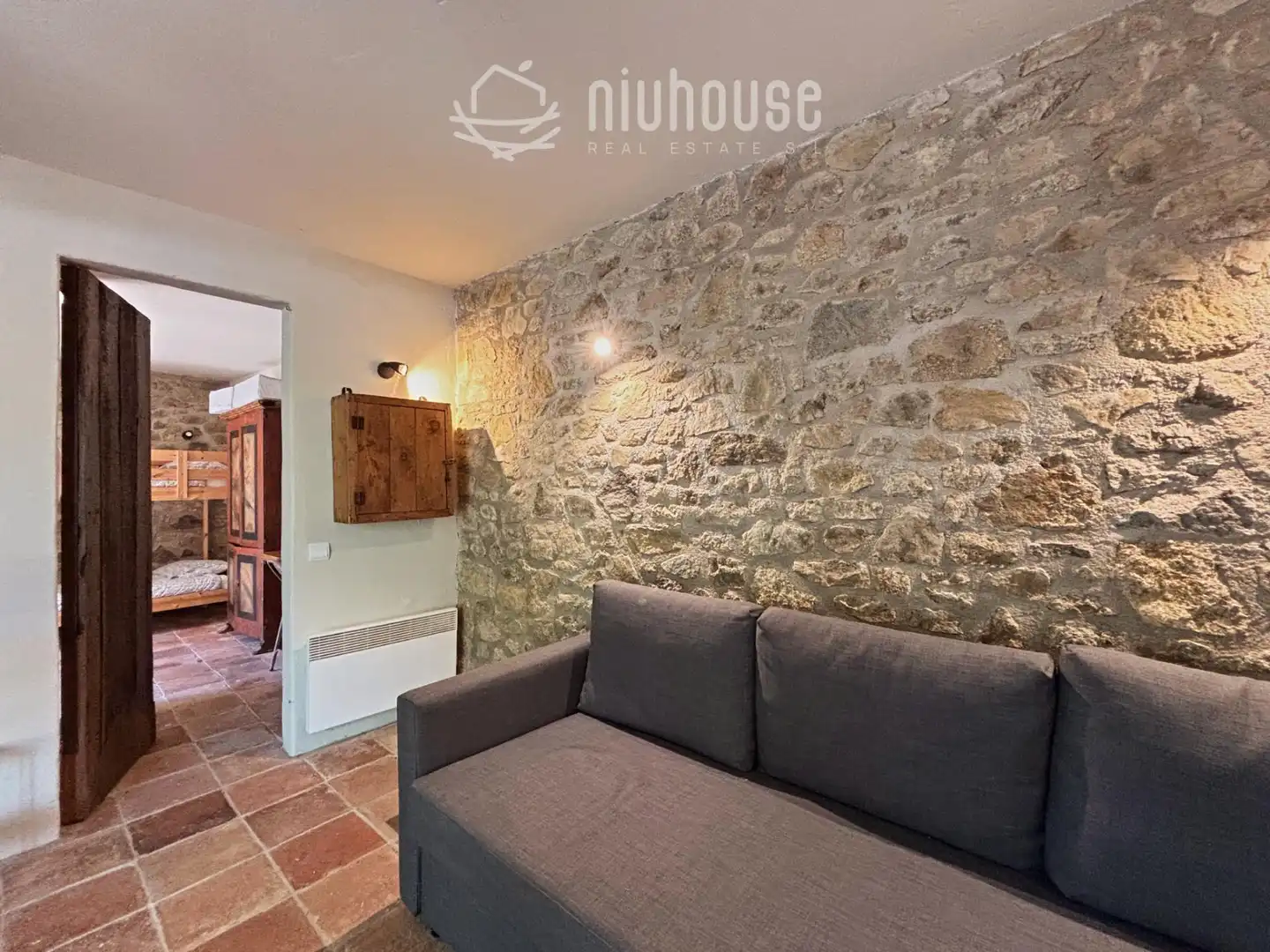 Sala de estar de Casa adosada en venta en Dorres