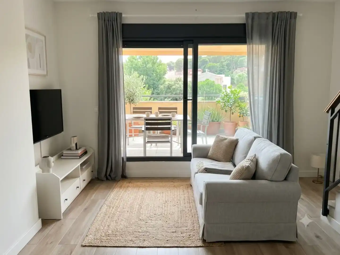 Living room of Flat for sale in Náquera  with Air Conditioner