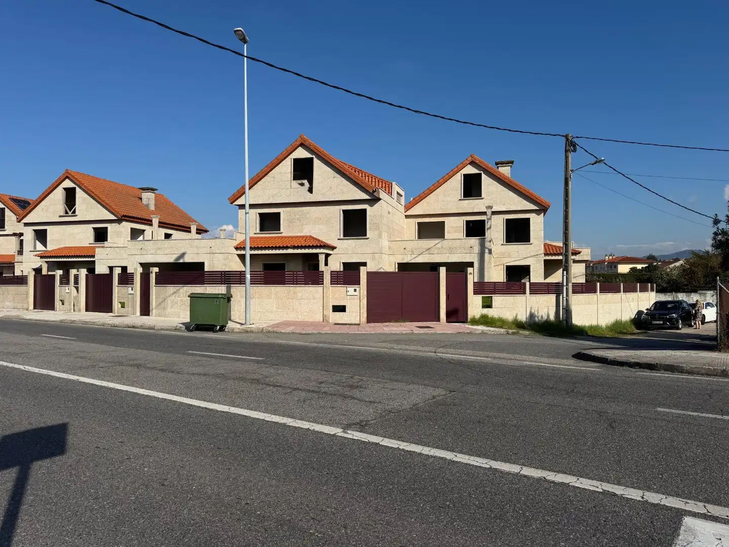 Exterior view of Houses for sale in Baiona  with Heating, Private garden and Terrace