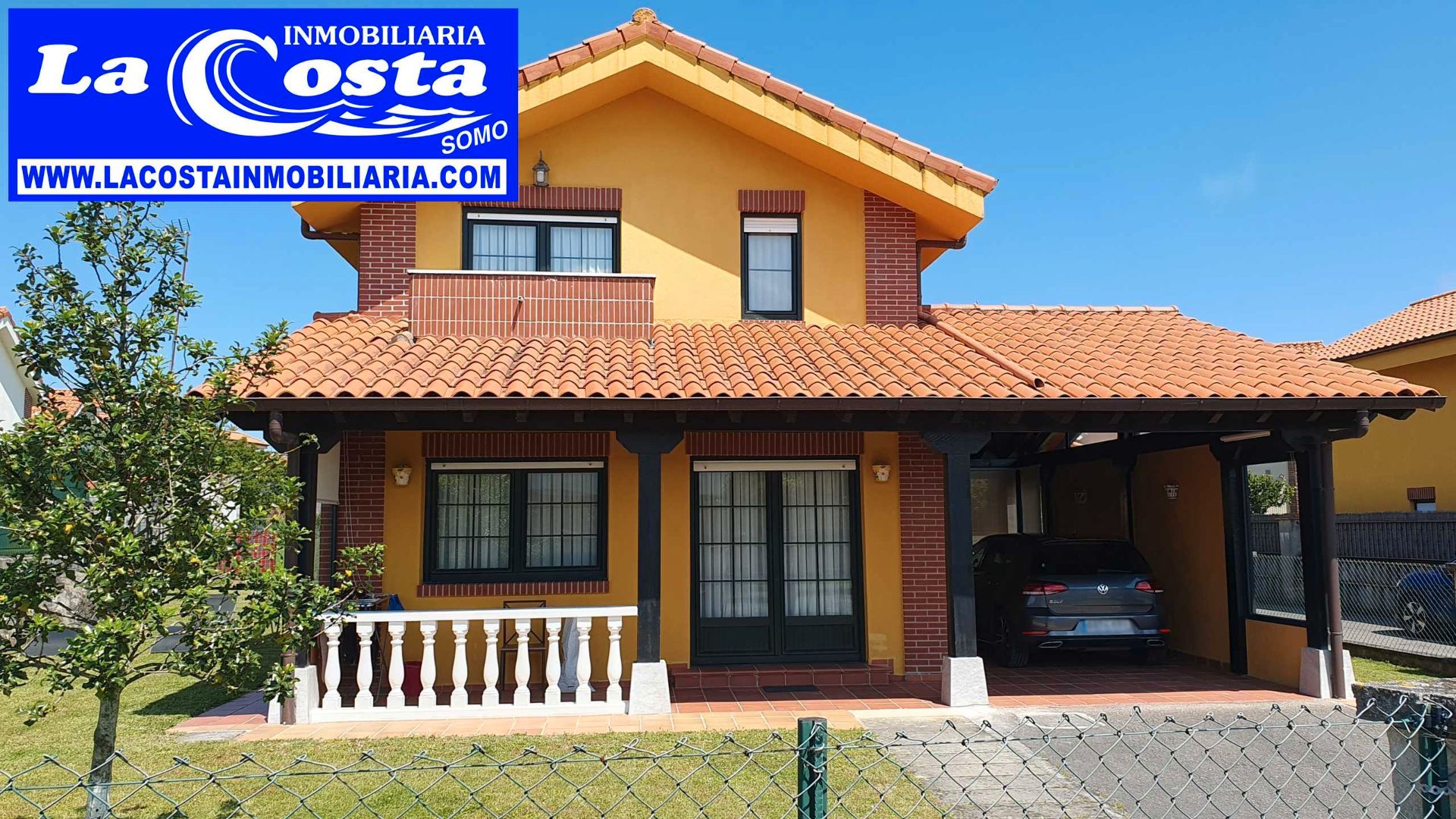 Vista exterior de Casa o xalet en venda en Ribamontán al Mar amb Calefacció, Jardí privat i Terrassa