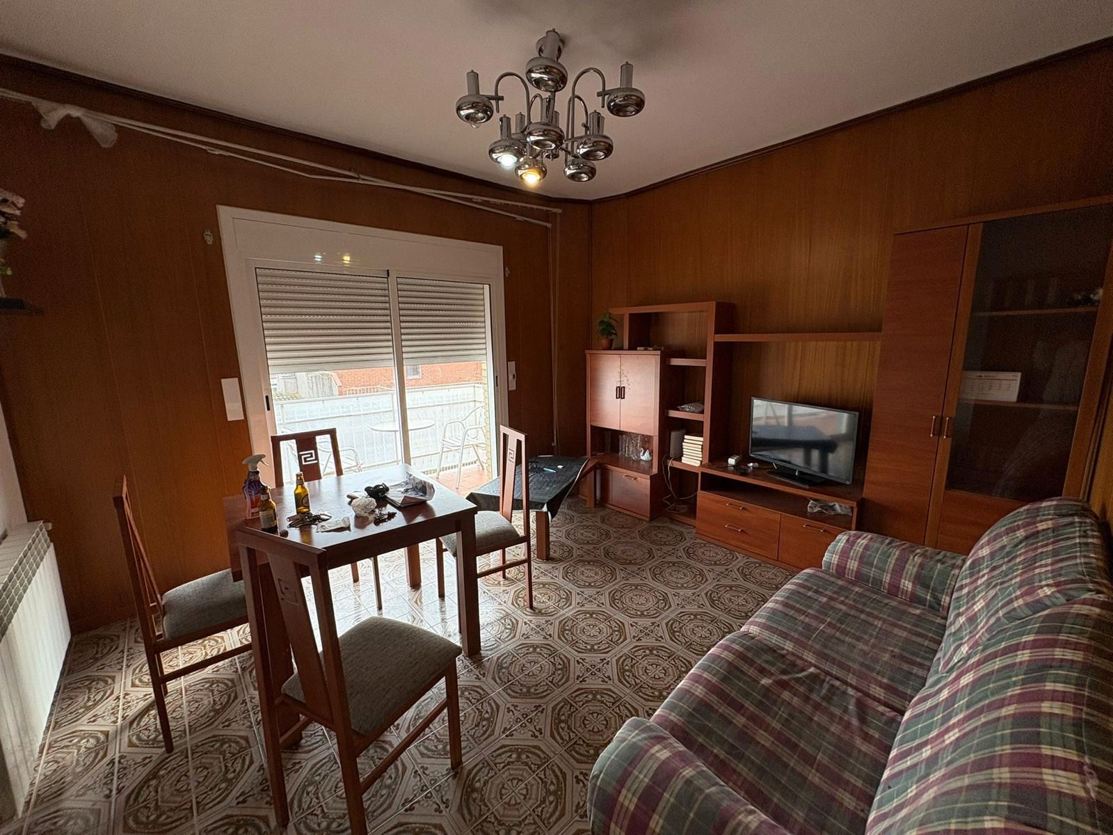 Living room of Flat for sale in  Lleida Capital  with Air Conditioner, Heating and Storage room