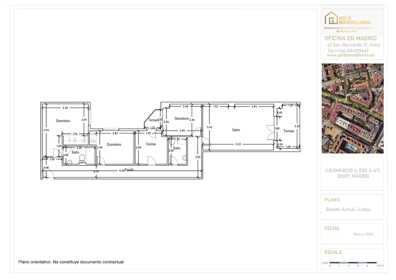 Piso en venta en Madrid con Aire acondicionado, Calefacción y Terraza