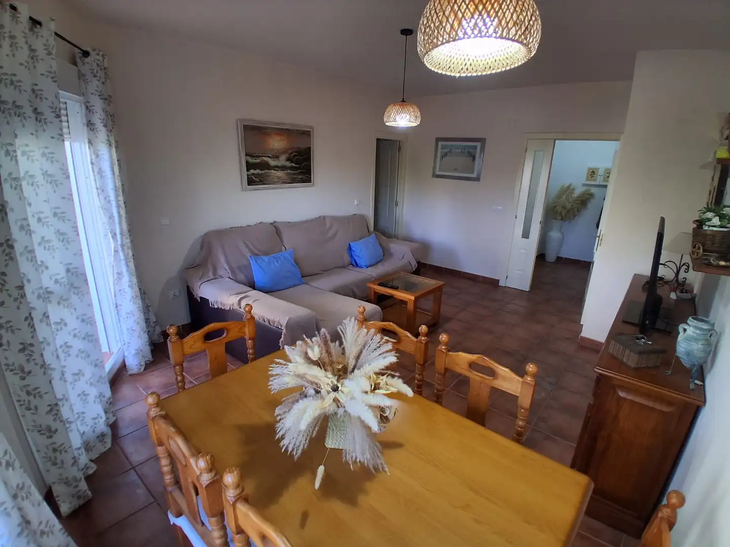 Sala de estar de Piso en venta en Chipiona
