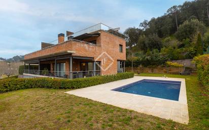 Exterior view of House or chalet for sale in Vallromanes  with Air Conditioner, Heating and Private garden