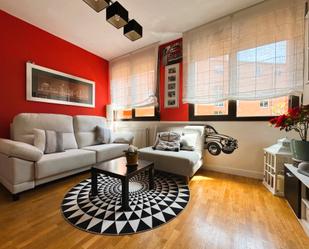 Living room of Flat for sale in Erandio  with Heating, Parquet flooring and Furnished