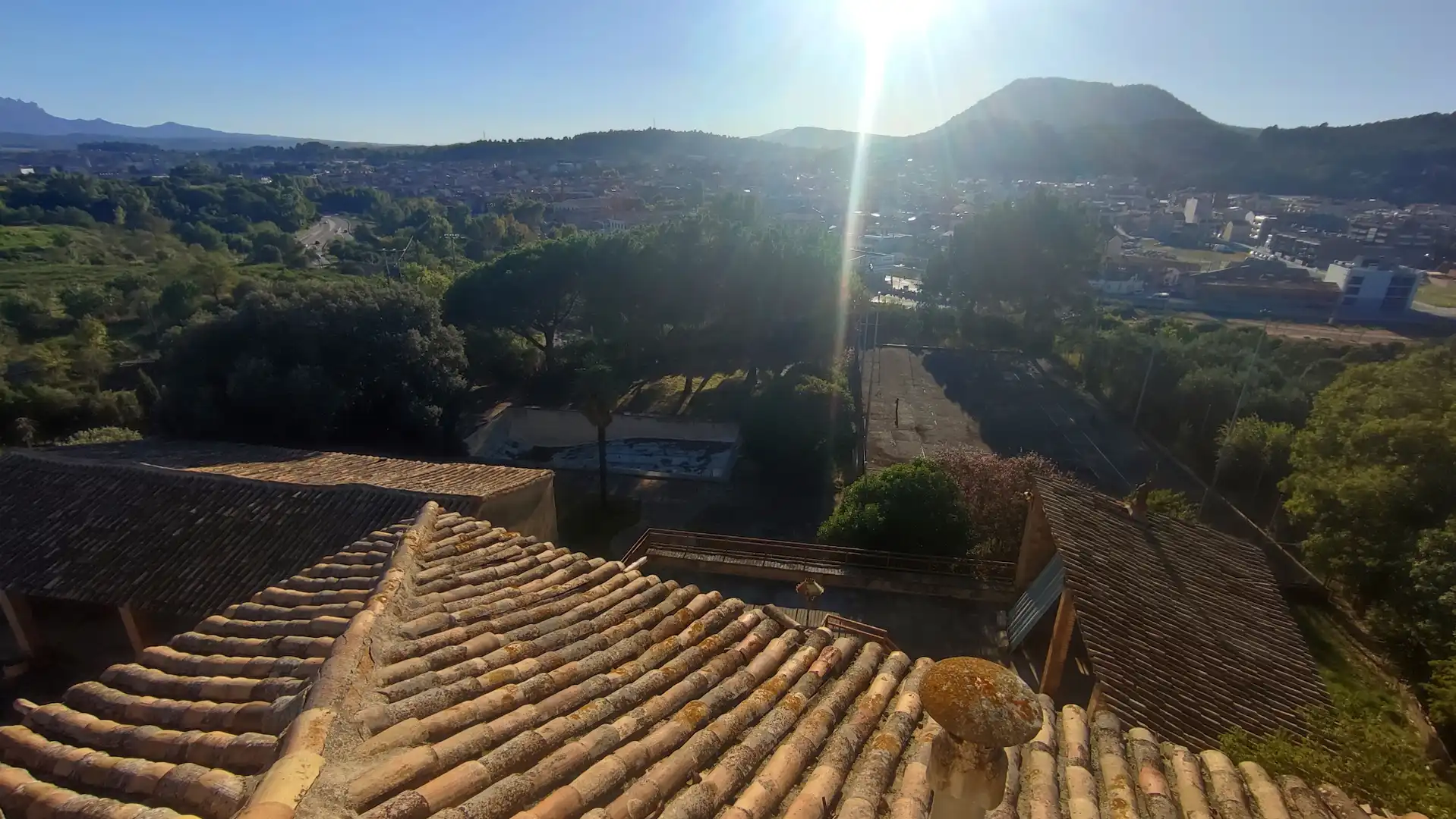 Vista exterior de Finca rústica en venta en Manresa con Calefacción, Jardín privado y Terraza