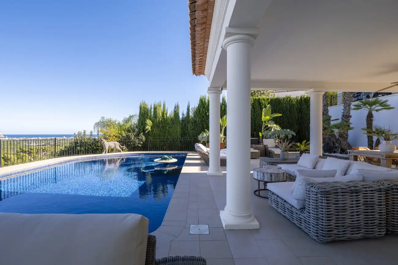 Terrace of Houses for sale in Jávea / Xàbia  with Private garden, Terrace and Swimming Pool