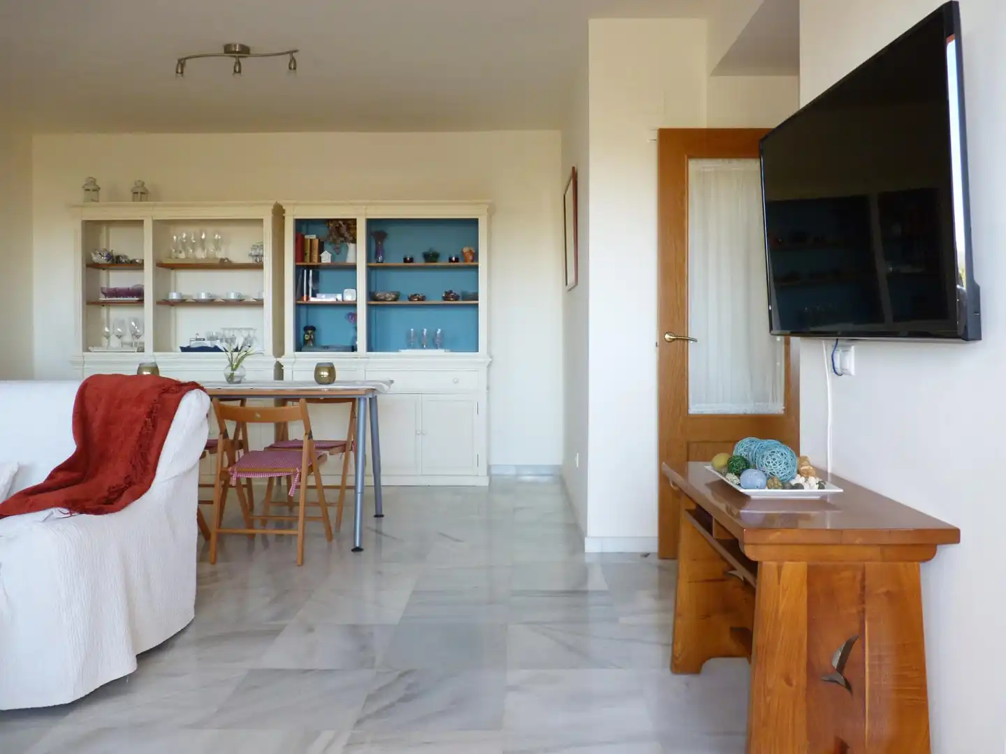 Esszimmer von Maisonette zum Verkauf in Vélez-Málaga mit Klimaanlage, Heizung und Privatgarten