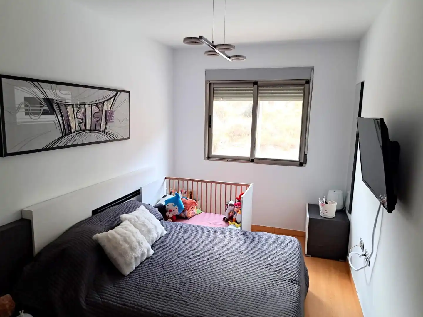 Schlafzimmer von Erdgeschoss zum Verkauf in Archena mit Klimaanlage, Heizung und Terrasse
