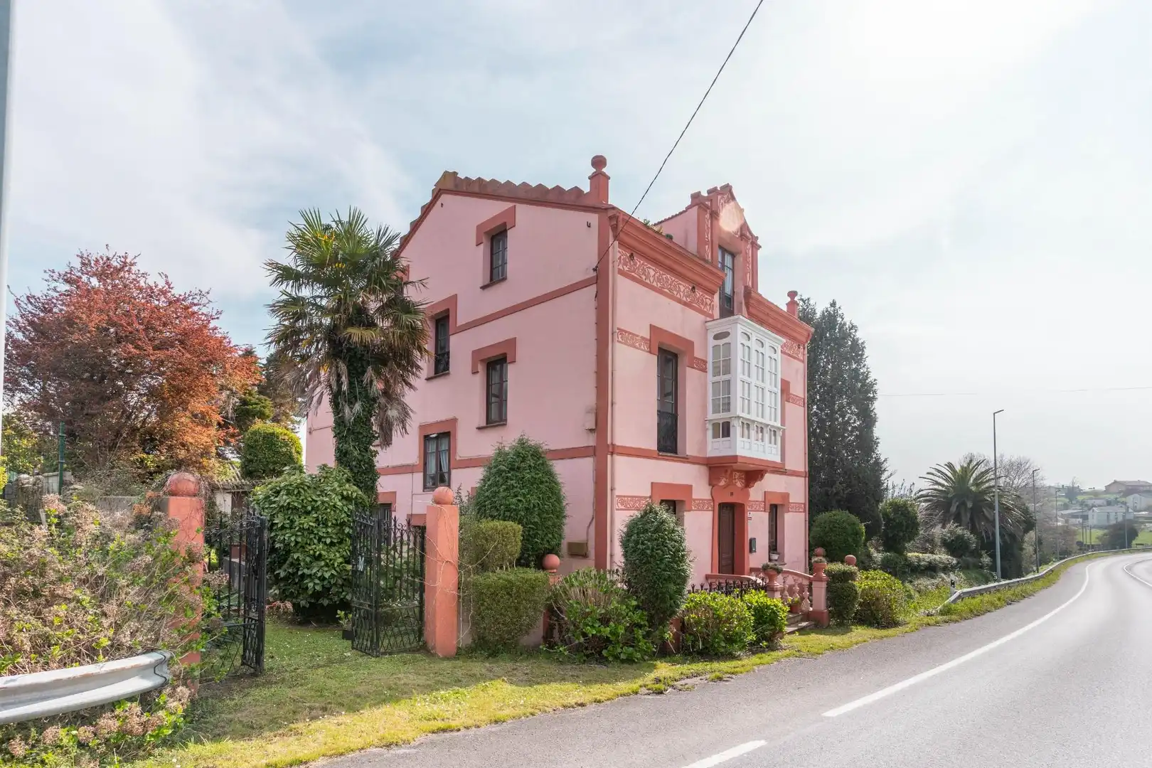 Vista exterior de Casa o chalet en venta en Tapia de Casariego con Jardín privado, Amueblado y Balcón