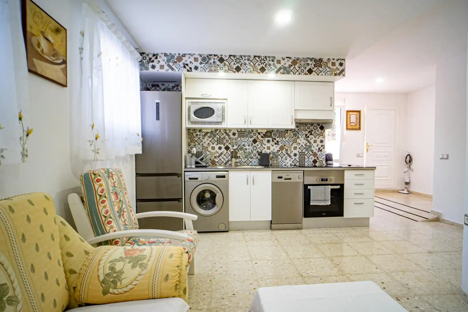 Kitchen of Houses for sale in L'Alfàs del Pi  with Air Conditioner, Heating and Private garden