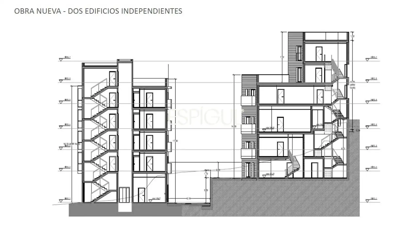 Vista exterior de Terreno en venta en Barcelona