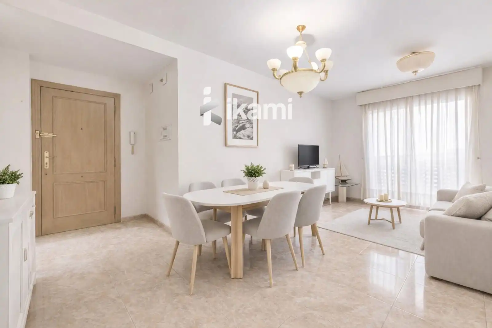 Sala d'estar de Àtic en venda en Náquera amb Aire condicionat, Calefacció i Terrassa