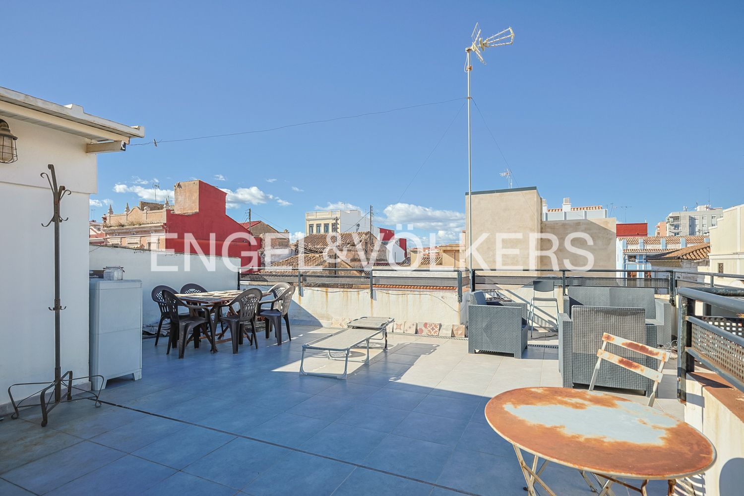 Terrassa de Apartament en venda en  Valencia Capital amb Aire condicionat, Calefacció i Traster