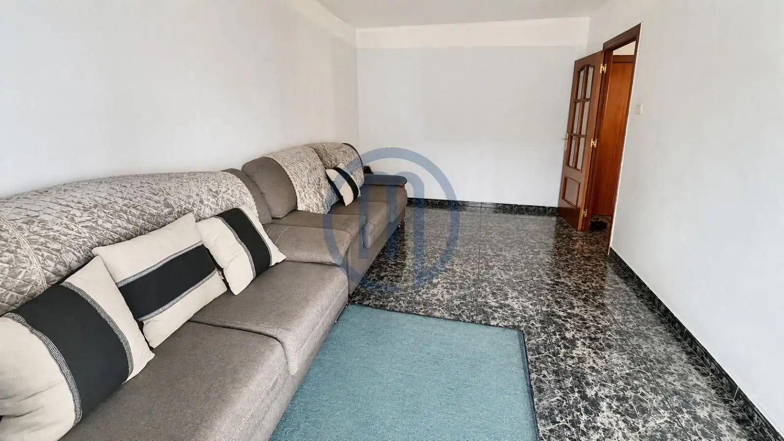 Sala d'estar de Pis en venda en Granollers amb Calefacció, TV i Balcó