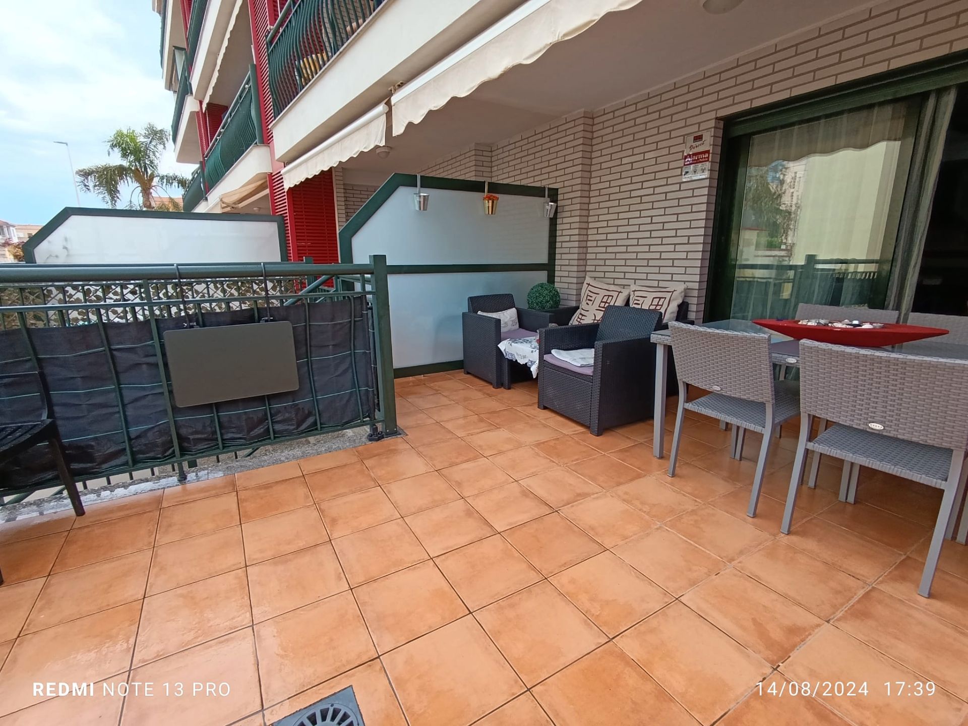 Terrasse von Wohnungen miete in Moncofa mit Klimaanlage, Terrasse und Möbliert