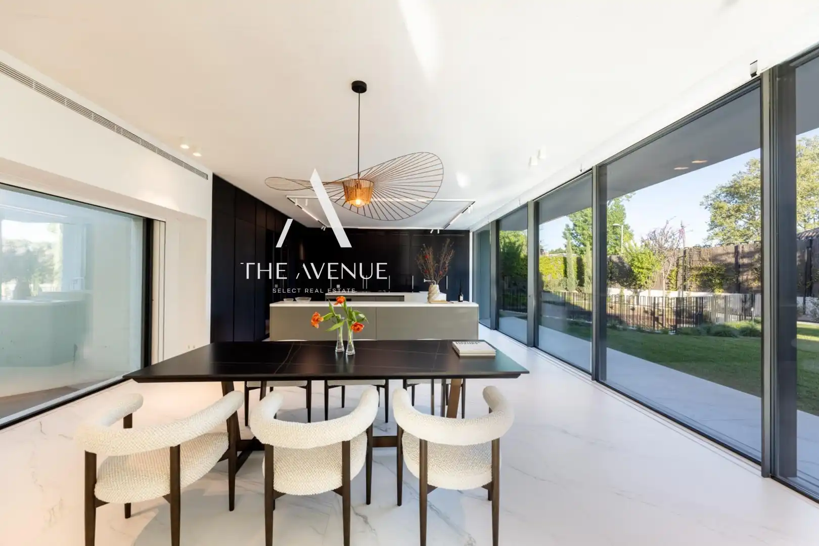Dining room of Houses for sale in Pozuelo de Alarcón  with Heating and Swimming Pool