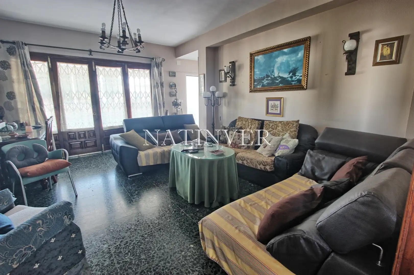Sala de estar de Casa o chalet en venta en Rincón de la Victoria con Jardín privado y Terraza