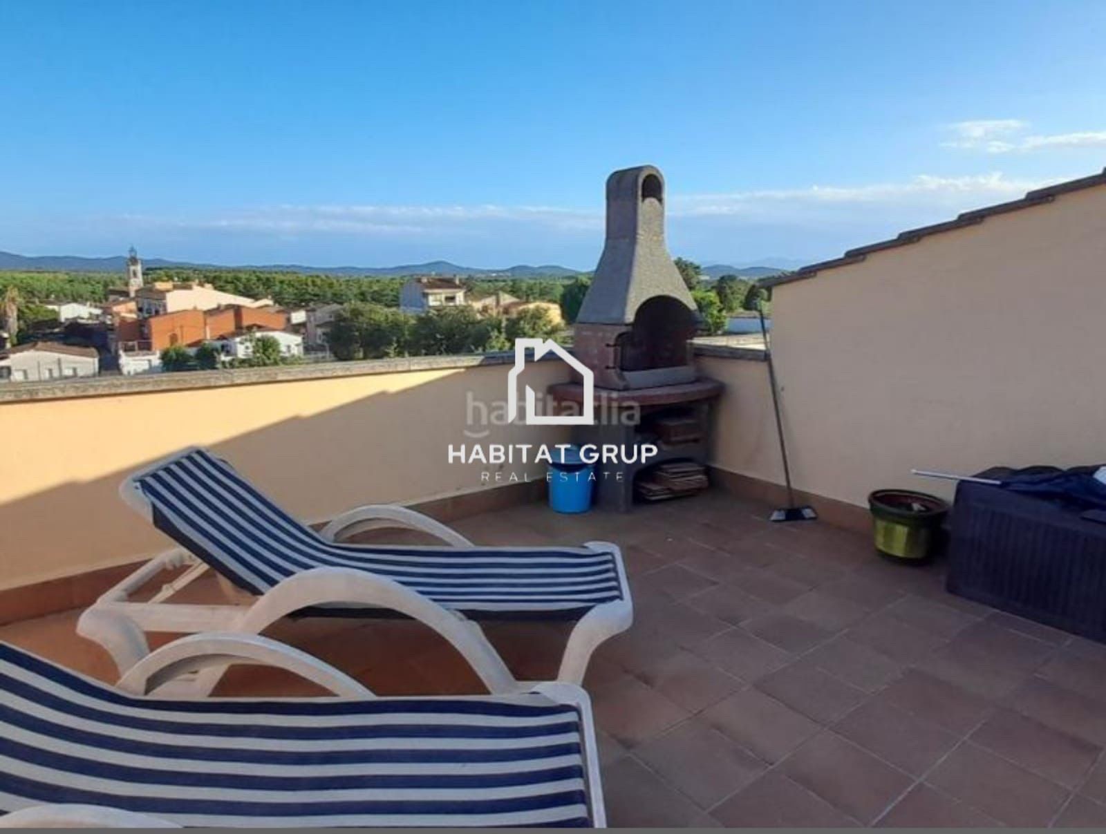 Terrace of Duplex for sale in Sils  with Heating, Terrace and Storage room