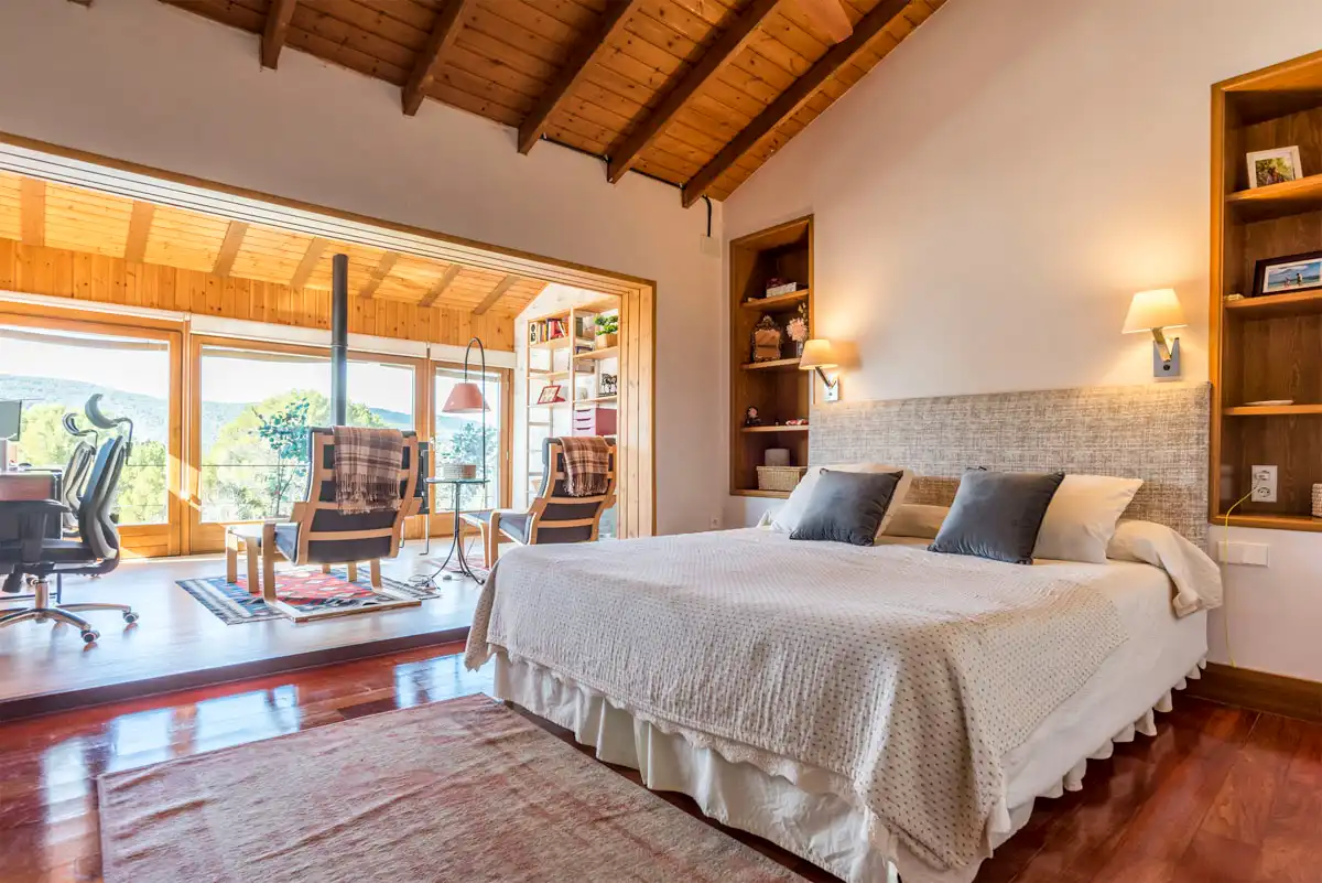 Habitación de Casa o chalet en venta en Sacedón con Aire acondicionado, Calefacción y Jardín privado